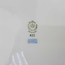 [100009] Teller 26 cm Royal Copenhagen Weiß gebraucht - sehr gut Bild 3