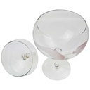 [100017] Deckeldose Blumen Glas Bild 4