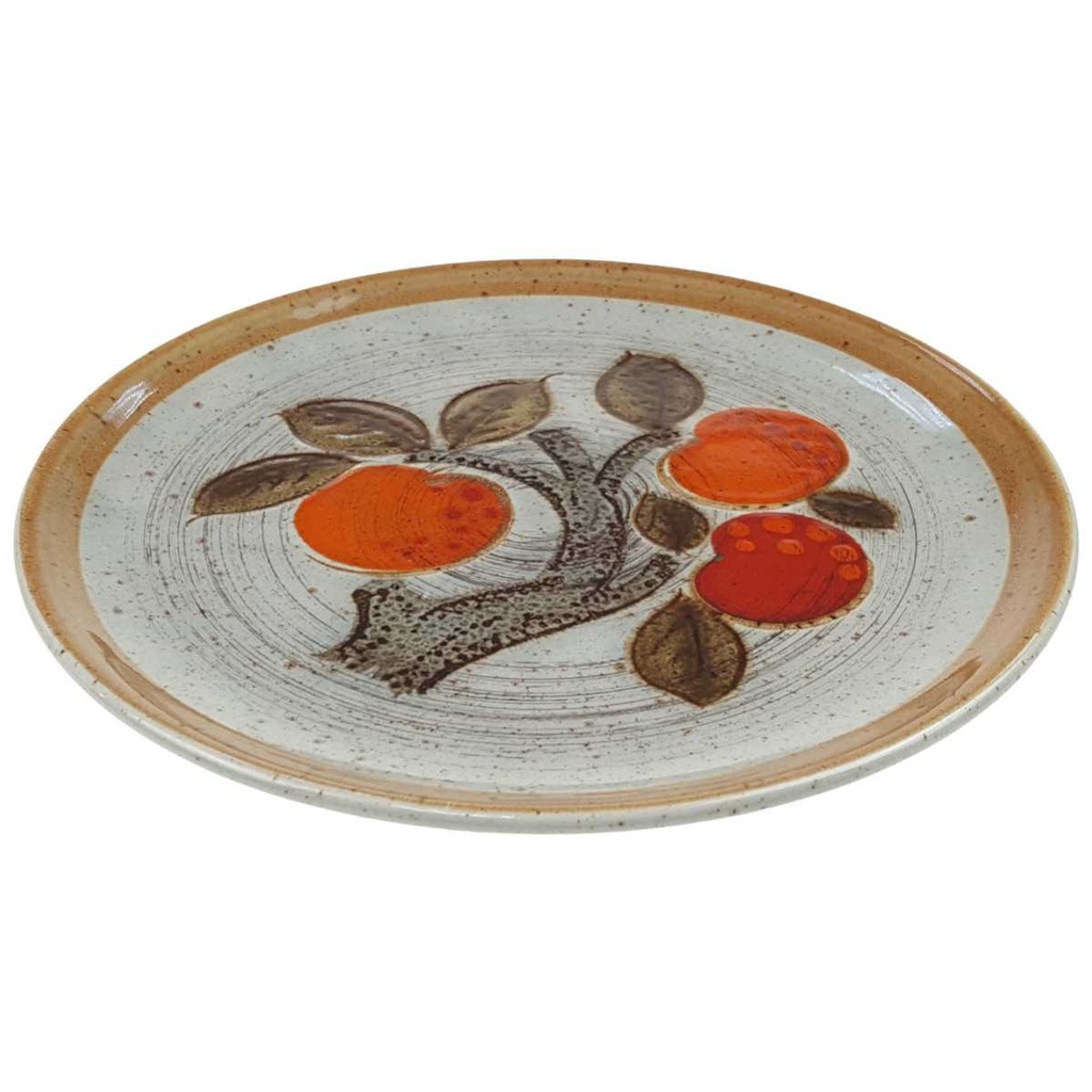 [100032] Speiseteller 25 cm Schramberg Mandarin gebraucht - sehr gut Bild 2