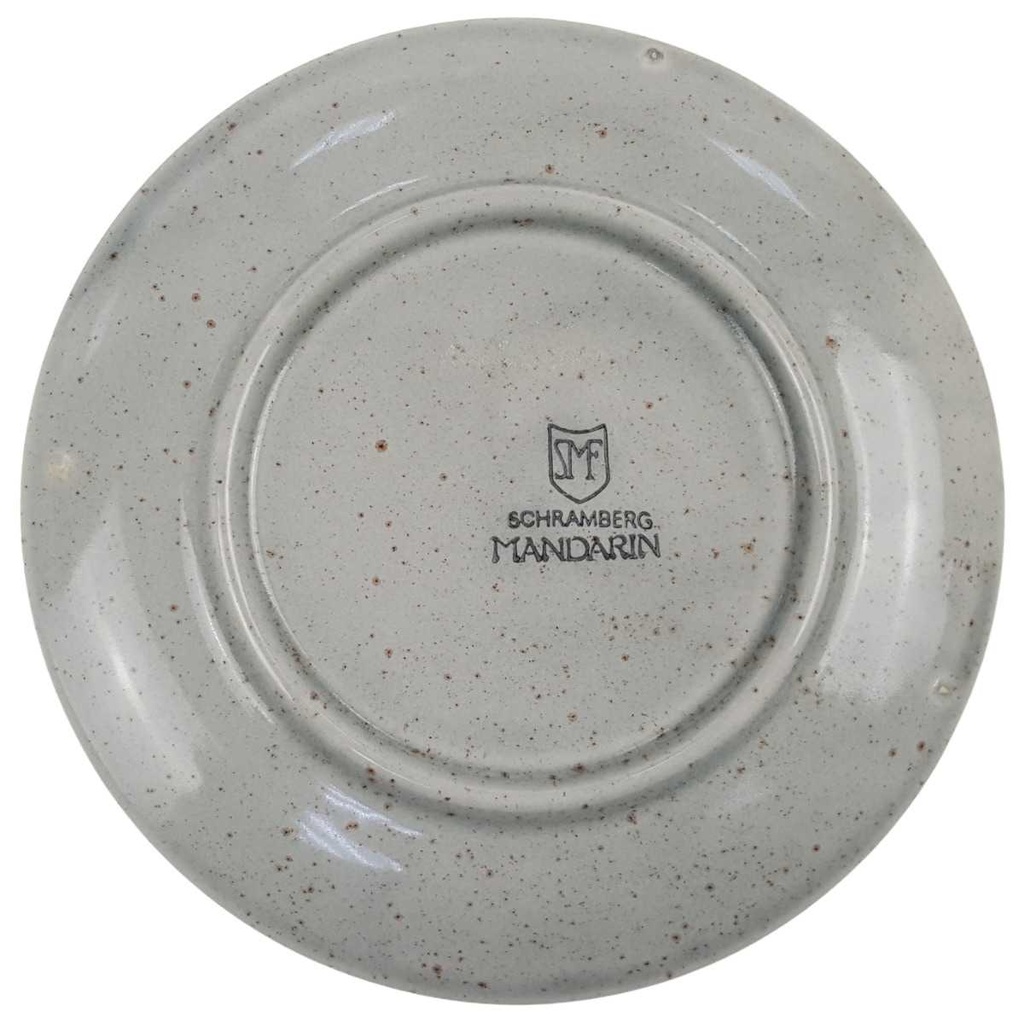 [100032] Speiseteller 25 cm Schramberg Mandarin gebraucht - sehr gut Bild 4
