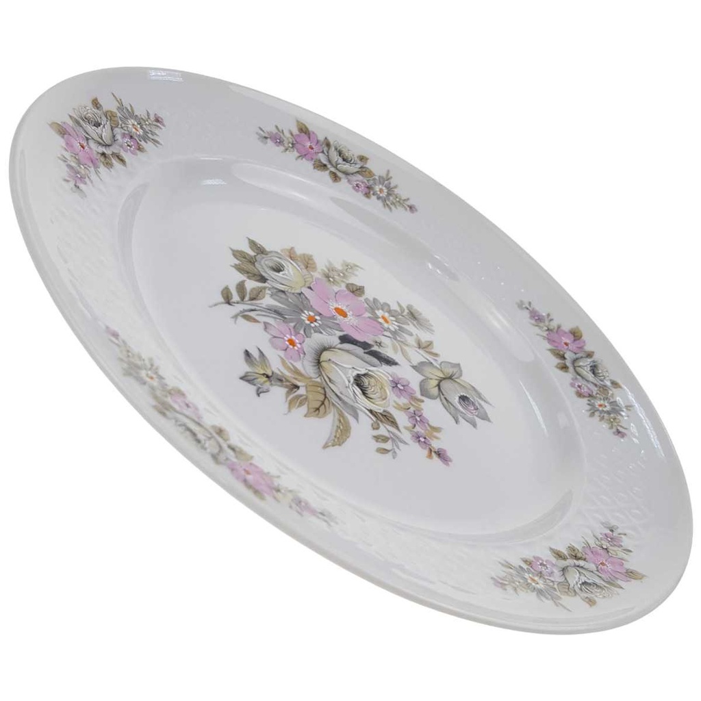 [100043] Kuchenteller Dessertteller 19 cm Seltmann Weiden Annabell bunte Blumen gebraucht - akzeptabel Bild 2