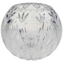 [100054] Kugelvase 16 cm Nachtmann Bamberg Transparent gebraucht - gut Bild 2