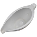 [100055] Sauciere Botticelli Design Grün Lachsrosa Dekor gebraucht - gut Bild 2