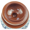 [100151] Zuckerdose Bunzlauer Keramik Pfauenauge Bild 6