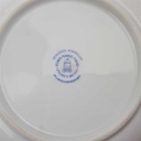 [100161] Schüssel Sauciere 23,5 cm Marienbad Ingres Weiss Streublumen Obstfrüchte gebraucht - gut Bild 3