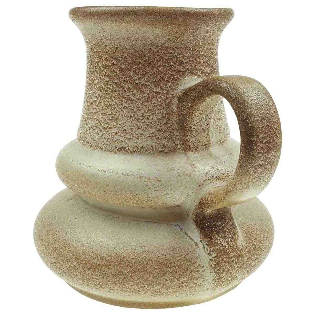 [100167] Henkelvase Henkelkrug 16 cm Jopeko Braun gebraucht - sehr gut Bild 2