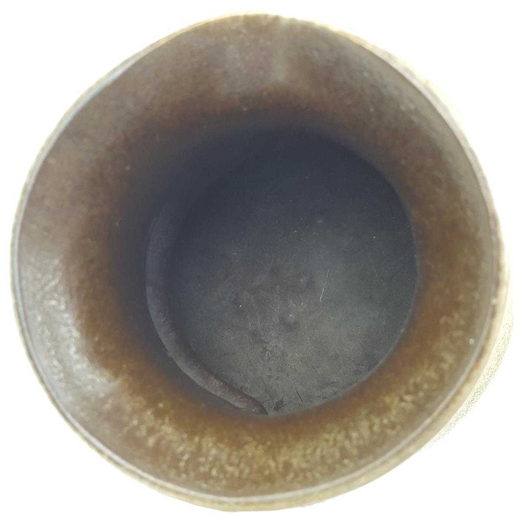 [100167] Henkelvase Henkelkrug 16 cm Jopeko Braun gebraucht - sehr gut Bild 3