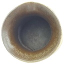 [100167] Henkelvase Henkelkrug 16 cm Jopeko Braun gebraucht - sehr gut Bild 3