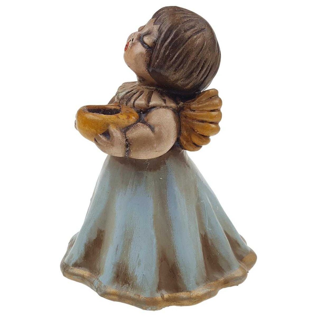 [100174] Kerzenhalter Figur Skulptur Thun Bozner Blaues Kleid Engel gebraucht - gut Bild 2
