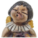[100175] Kerzenhalter Figur Skulptur Thun Bozner Blaues Kleid Engel gebraucht - gut Bild 2