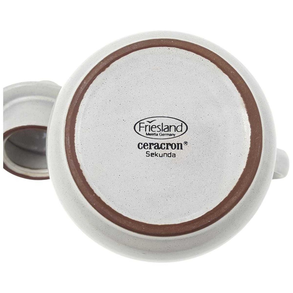[100177] Kaffeekanne 1,2 L Friesland Melitta Ammerland Grau gebraucht - gut Bild 3
