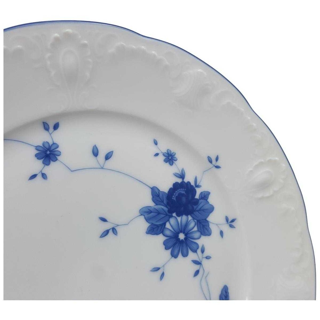 [100184] Kuchenteller Dessertteller 19,5 cm Mitterteich Form 180 Monte Carlo Blumen gebraucht - gut Bild 2