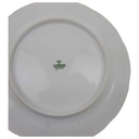 [100184] Kuchenteller Dessertteller 19,5 cm Mitterteich Form 180 Monte Carlo Blumen gebraucht - gut Bild 3