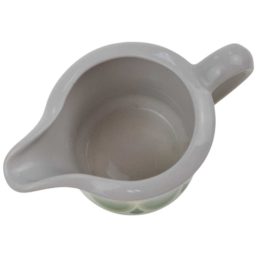 [100203] Milchkännchen Seltmann Weiden gelb grün Dekor 07 42761 Retro gebraucht - gut Bild 2