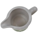 [100203] Milchkännchen Seltmann Weiden gelb grün Dekor 07 42761 Retro gebraucht - gut Bild 2
