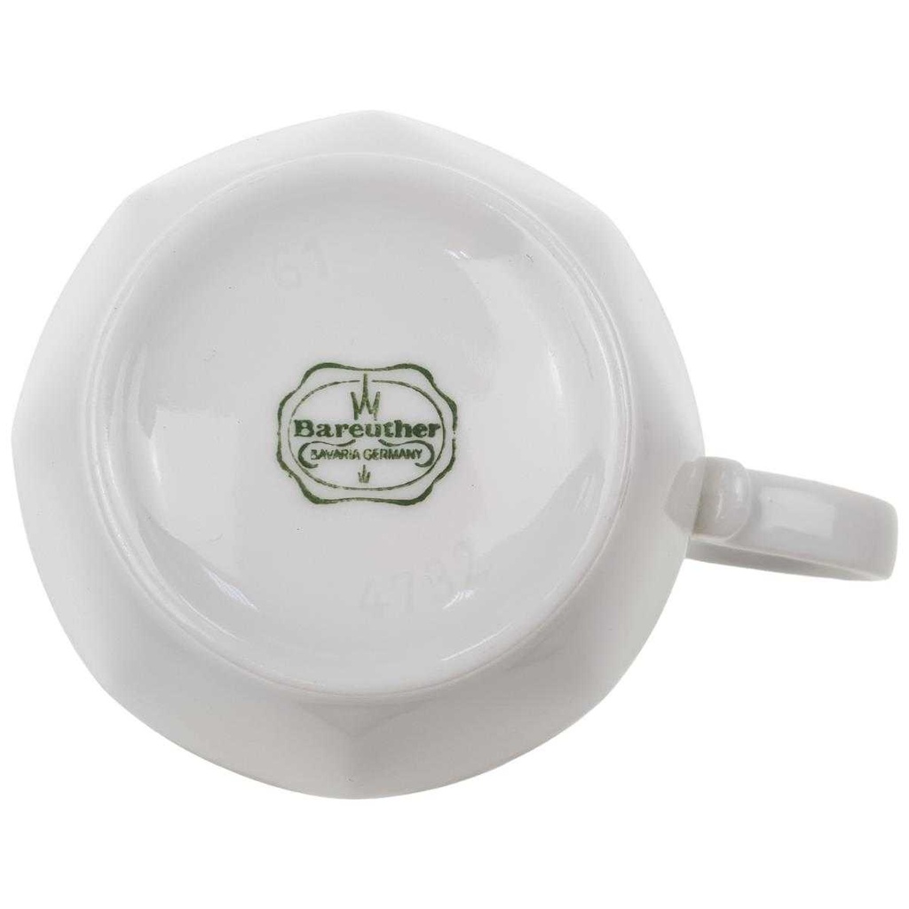 [100205] Kaffeetasse Bareuther Form 4732 Braune Blätter gebraucht - gut Bild 2