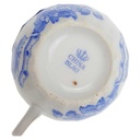 [100206] Kaffeetasse Griff abgerundet 5,3 cm China Blau gebraucht - gut Bild 3