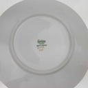 [100207] Kuchenteller Goldrand 19,8 cm Edelstein Bavaria Form 21655 Weiß gebraucht - gut Bild 3