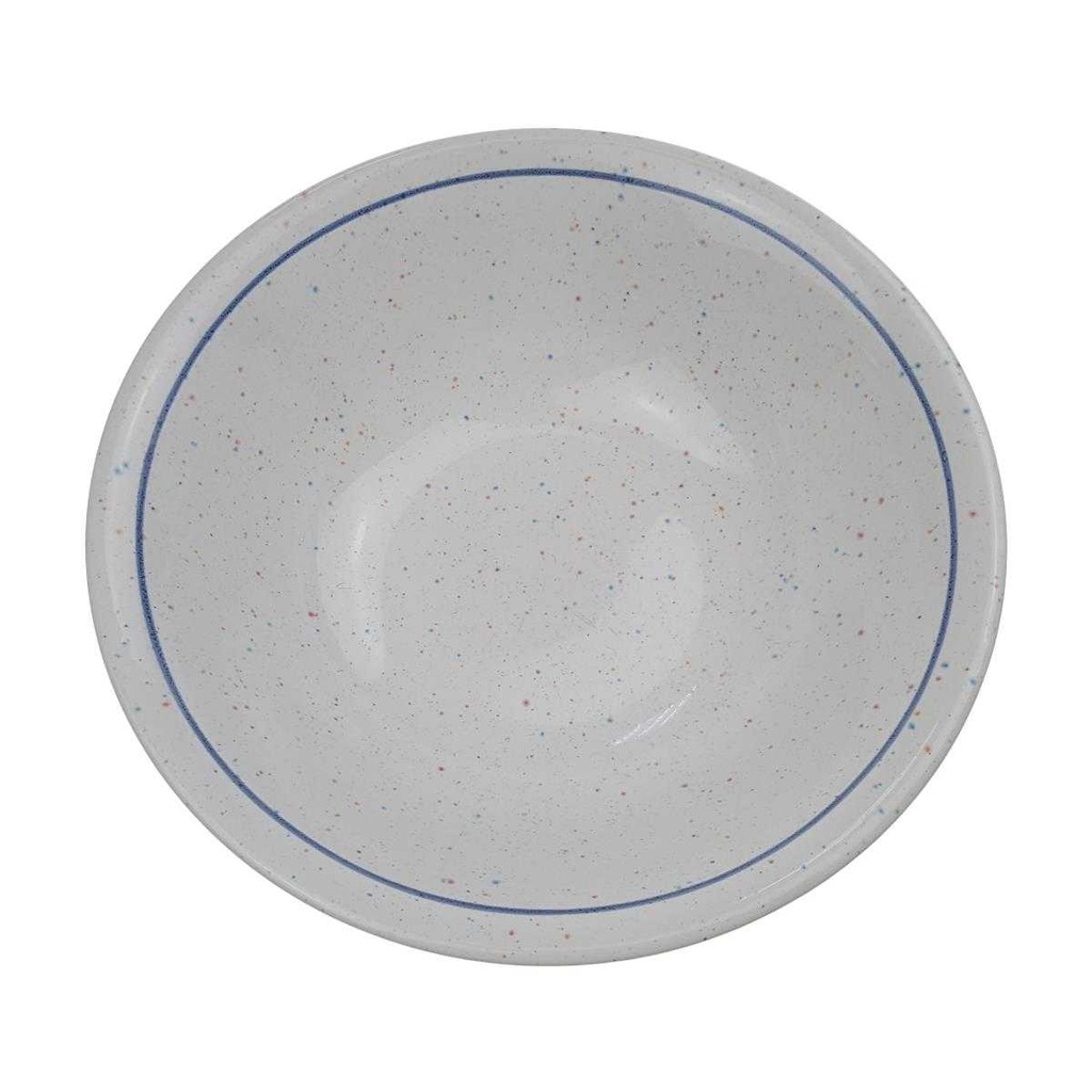[100208] Schüssel 22,8 cm John Tams Banquet blauer Rand gebraucht - akzeptabel Bild 2