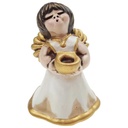 [100215] Kerzenhalter Figur Skulptur mit Kerze Thun Bozener Engel Anny Bild 5