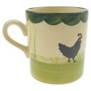 [100237] Kaffeetasse Kaffeebecher Zeller Keramik Hahn & Henne Hans gebraucht - gut Bild 4