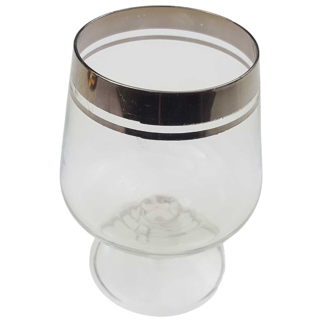[100243] Cognacschwenker Cognacglas Platinrand Bild 2