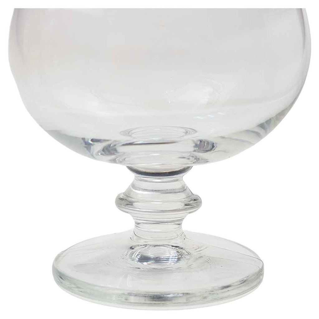 [100245] Cognacschwenker Cognacglas H 9,5 cm Glas Platinrand Bild 4