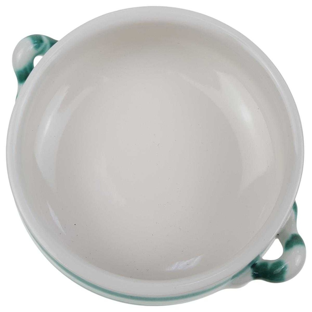 [100168] Suppentasse 6 cm Gmunder Keramik grün geflammt Bild 3