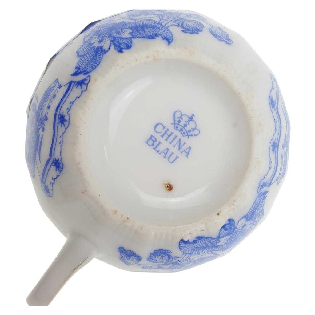 [100206] Kaffeetasse 5,3 cm Griff abgerundet China Blau Bild 3