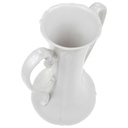 [100241] Henkelvase weiß H 22,5 cm Tirschenreuth Bild 4