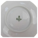 [100277] Untertasse für Kaffee 14 cm Winterling Kirchenlamitz rosa Blumen Relief gebraucht - gut Bild 3