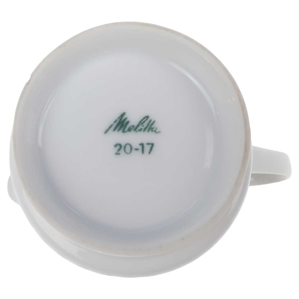 [100316] Milchkännchen Melitta Hamburg Raute Olivgrün gebraucht - sehr gut Bild 3