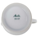 [100316] Milchkännchen Melitta Hamburg Raute Olivgrün gebraucht - sehr gut Bild 3