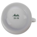 [100319] Kaffeetasse Melitta Hamburg Raute Olivgrün gebraucht - sehr gut Bild 3