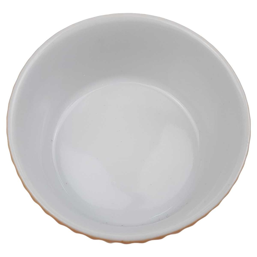 [100324] Schale Dessertschale Schälchen Souffleform Pastetennäpfchen klein mini 3,7 cm Walküre Braun gebraucht - gut Bild 3