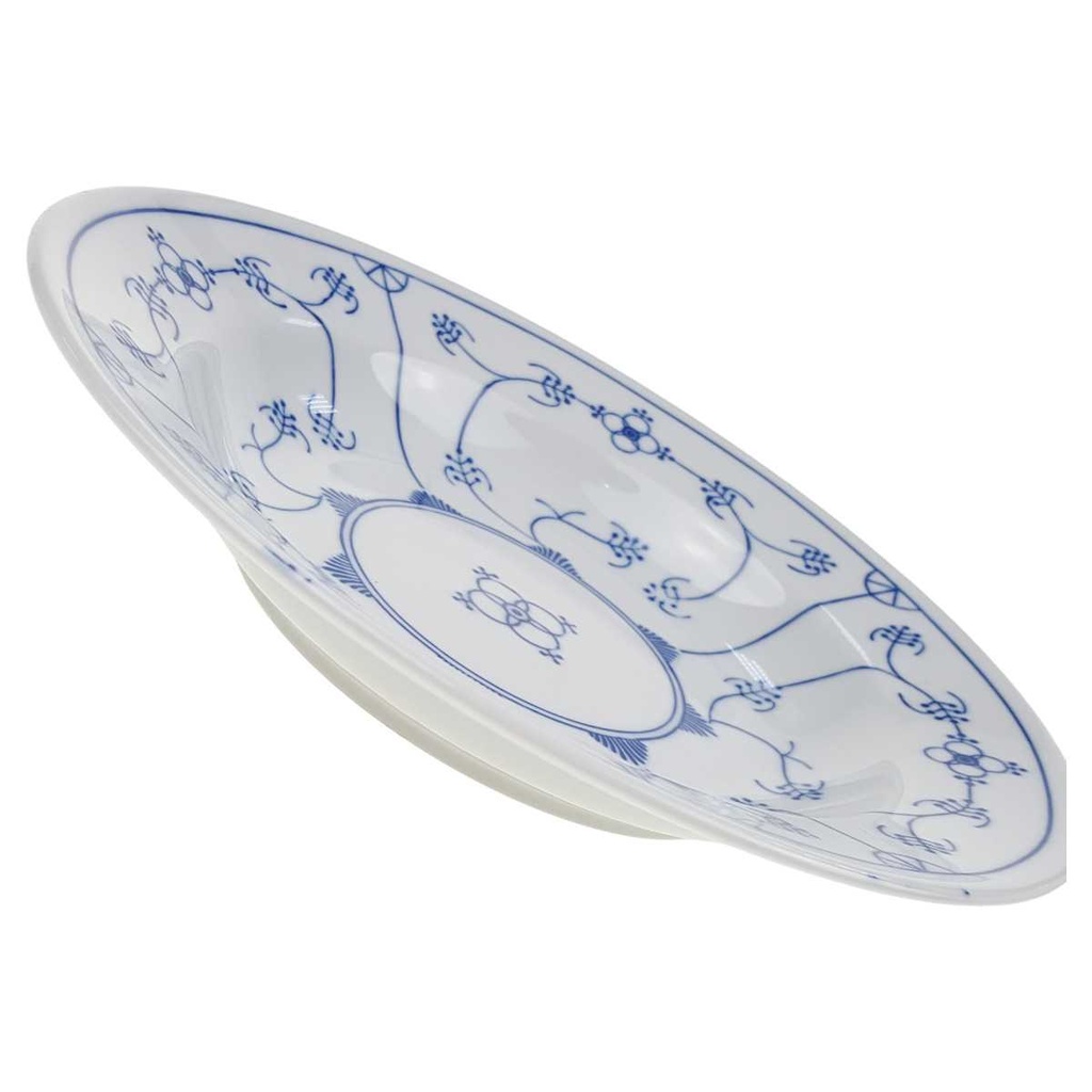 [123110] Suppenteller 22 cm Jaeger & Co Indisch Blau Strohblume gebraucht - gut Bild 2