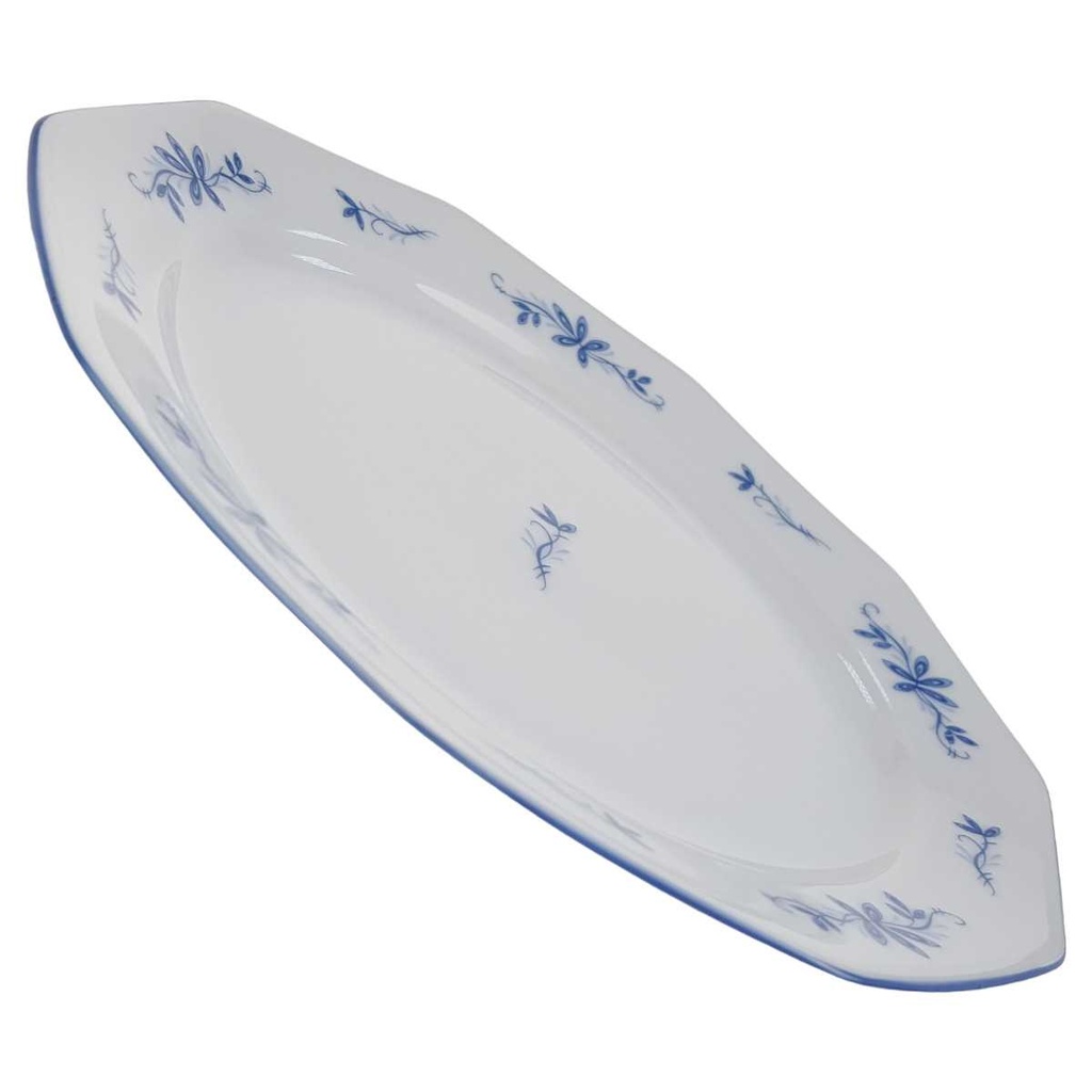 [123121] Kuchenteller 19,3 cm Winterling Marktleuthen Blaue Blumen gebraucht - sehr gut Bild 2