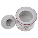 [123124] Zuckerdose Winterling Kirchenlamitz Blumendekor Rot Gelb Grün gebraucht - gut Bild 3