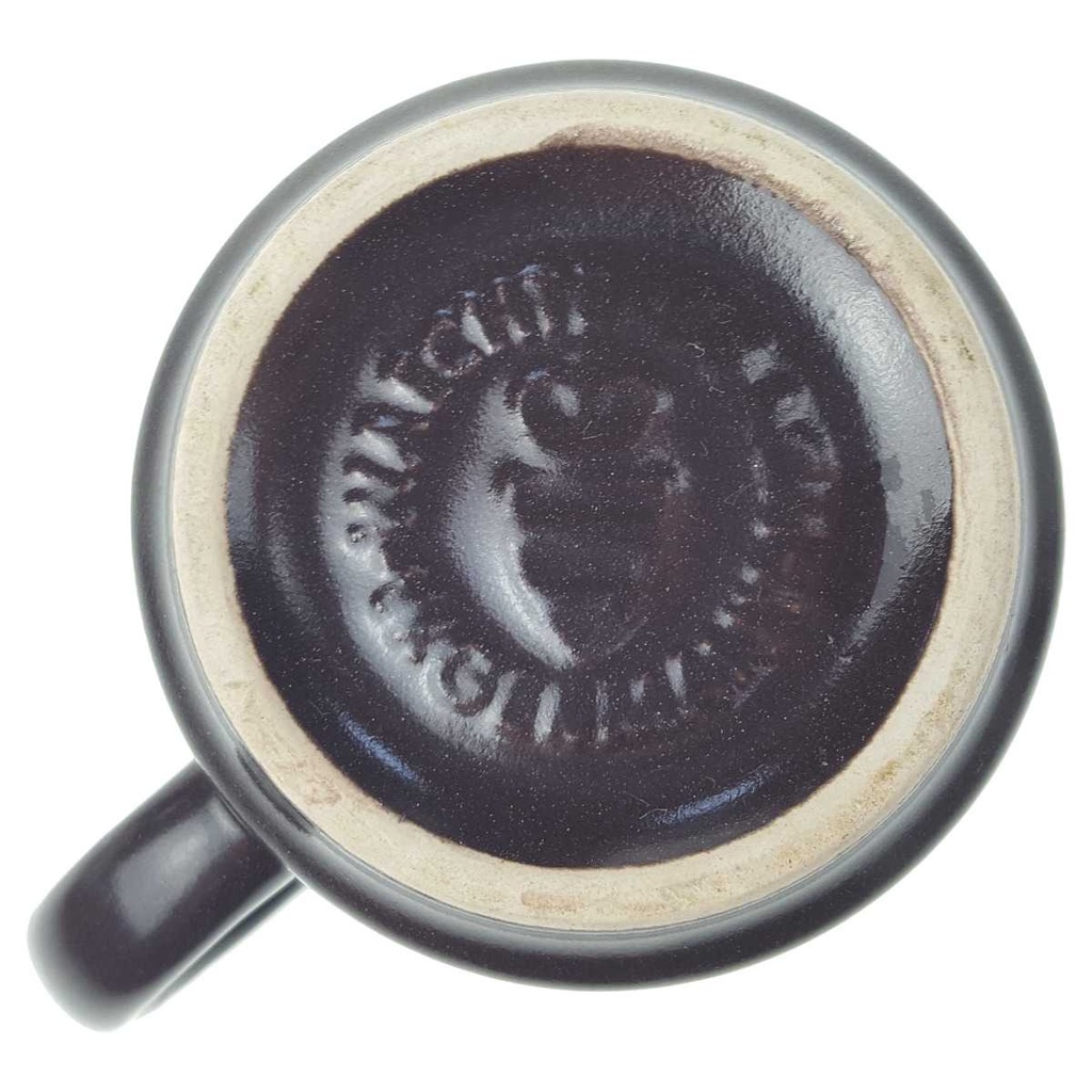 [123125] Kaffeetasse Mokkatasse Espressotasse Aufschrift Espresso Waechtersbach braun weiß Bild 3