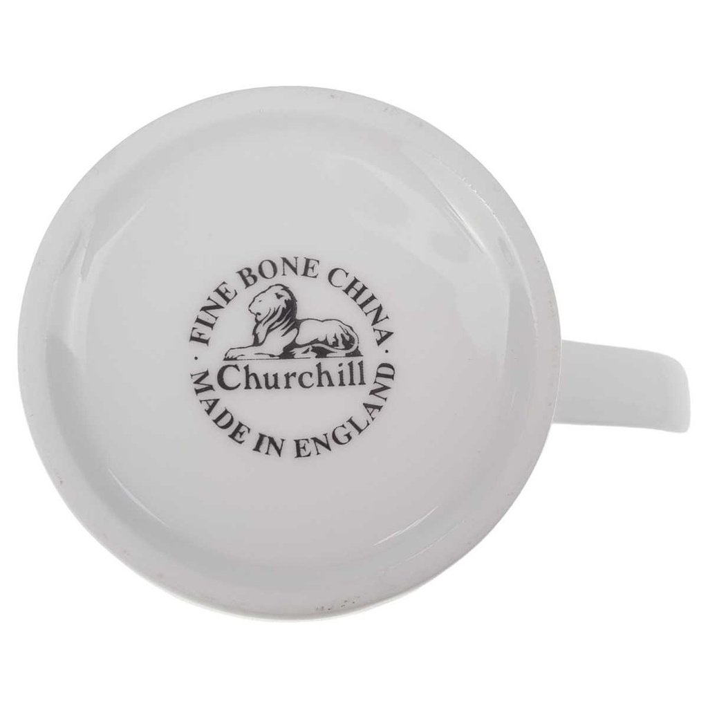 [123130] Kaffeebecher 0,2 L Churchill England Peas gebraucht - sehr gut Bild 4