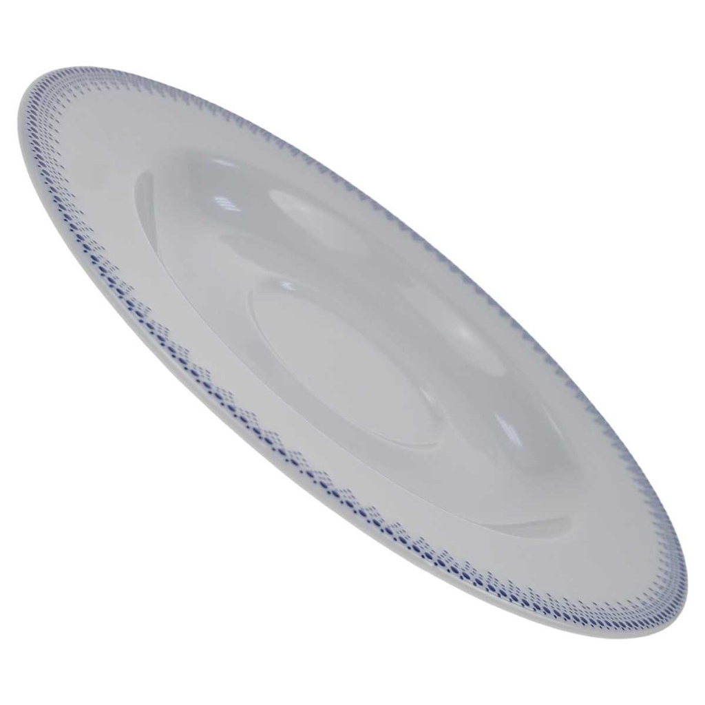 [123133] Untertasse für Tee 15,3 cm Friesland Melitta Blaues Dekor Bild 2