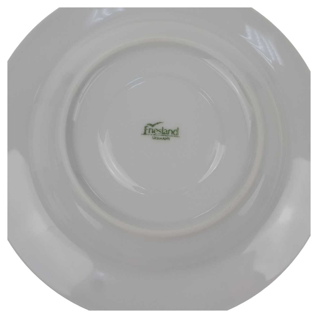 [123133] Untertasse für Tee 15,3 cm Friesland Melitta Blaues Dekor Bild 3