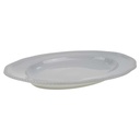 [1271499] Servierplatte groß 45,5x33,7 cm Rosenthal Perlrand Weiß gebraucht - akzeptabel Bild 2