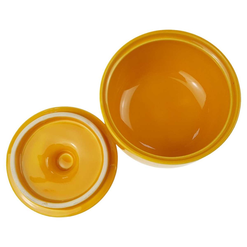 [129298] Zuckerdose Melitta Heidelberg Orange gebraucht - sehr gut Bild 3