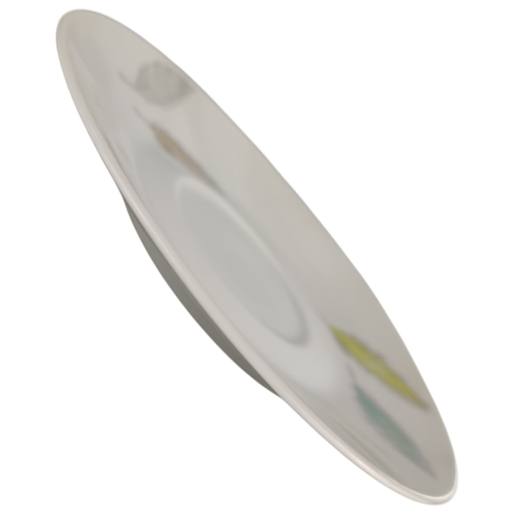 [129302] Untertasse für Kaffee 14,8 cm Rosenthal Form 2000 Bunte Blätter R. Loewy Bild 2