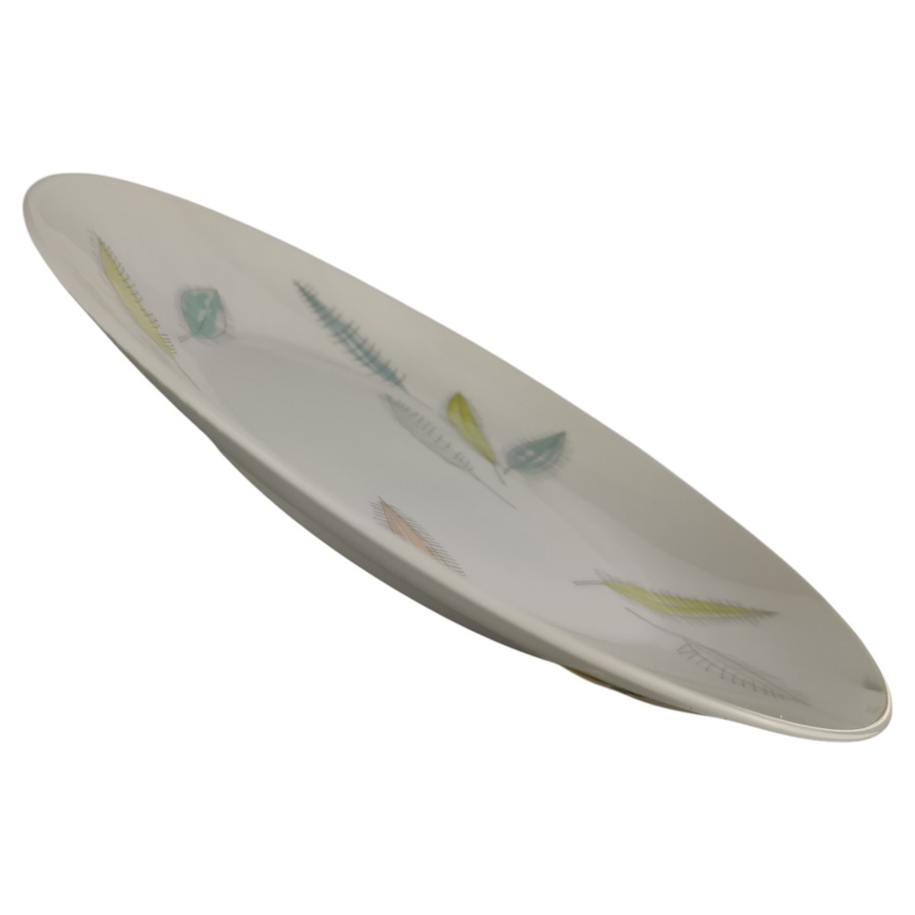 [129303] Kuchenteller 19,5 cm Rosenthal Form 2000 Bunte Blätter R. Loewy gebraucht - sehr gut Bild 2