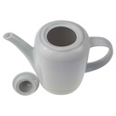 [129310] Kaffeekanne Winterling Kirchenlamitz Simona Rosa Grau Braun Streifen gebraucht - sehr gut Bild 3
