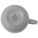 [129312] Kaffeetasse Winterling Kirchenlamitz Simona Rosa Grau Braun Streifen gebraucht - sehr gut Bild 3
