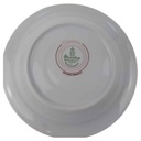 [129313] Untertasse 14,5 cm Winterling Kirchenlamitz Simona Rosa Grau Braun Streifen gebraucht - sehr gut Bild 3