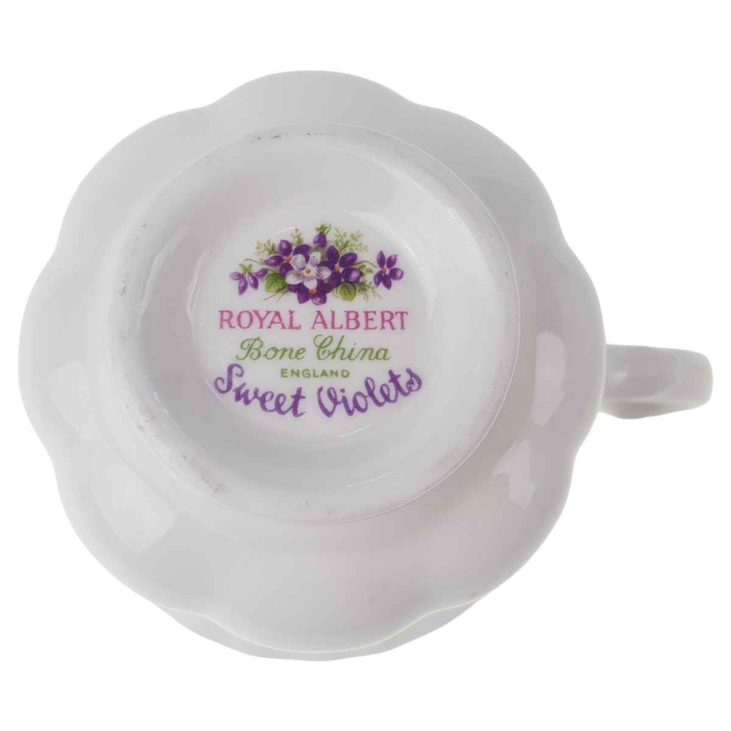[129330] Kaffeetasse klein Royal Albert Sweet Violets gebraucht - sehr gut Bild 3